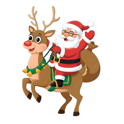 Kids - Christmas Santa & Reindeers - Images x27