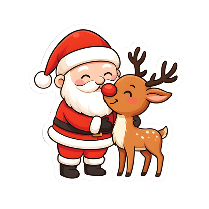 Kids - Christmas Santa & Reindeers - Images x27