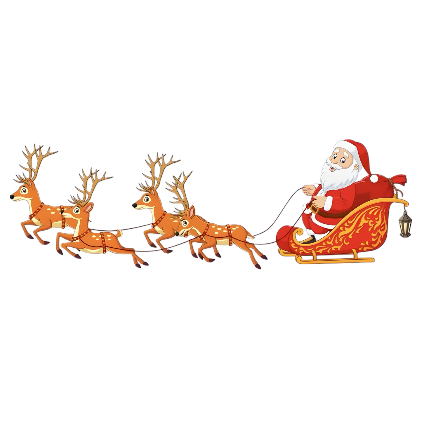 Kids - Christmas Santa & Reindeers - Images x27