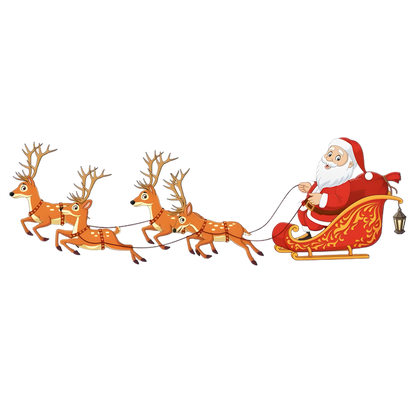 Kids - Christmas Santa & Reindeers - Images x27