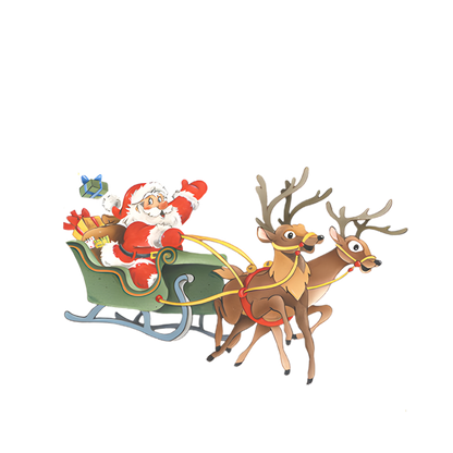 Kids - Christmas Santa & Reindeers - Images x27