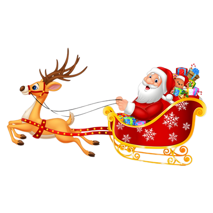 Kids - Christmas Santa & Reindeers - Images x27