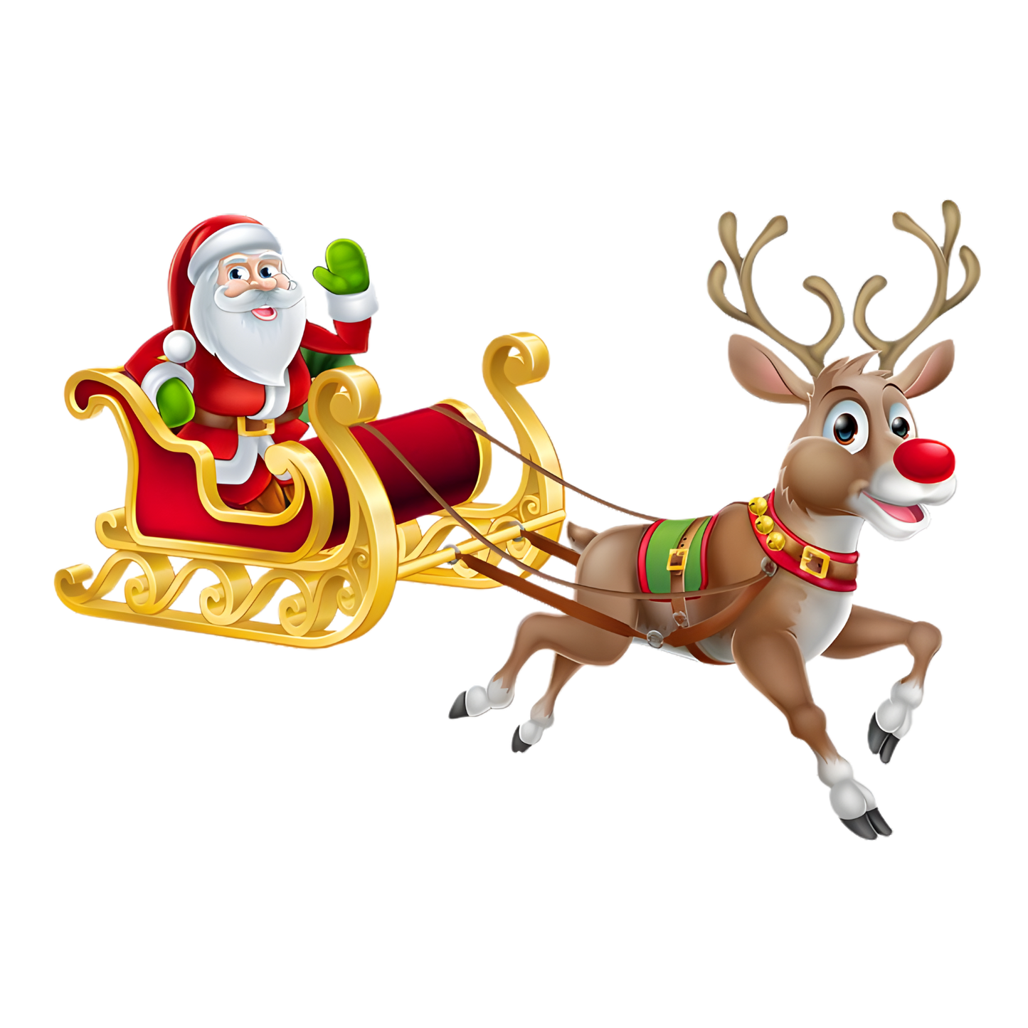 Kids - Christmas Santa & Reindeers - Images x27