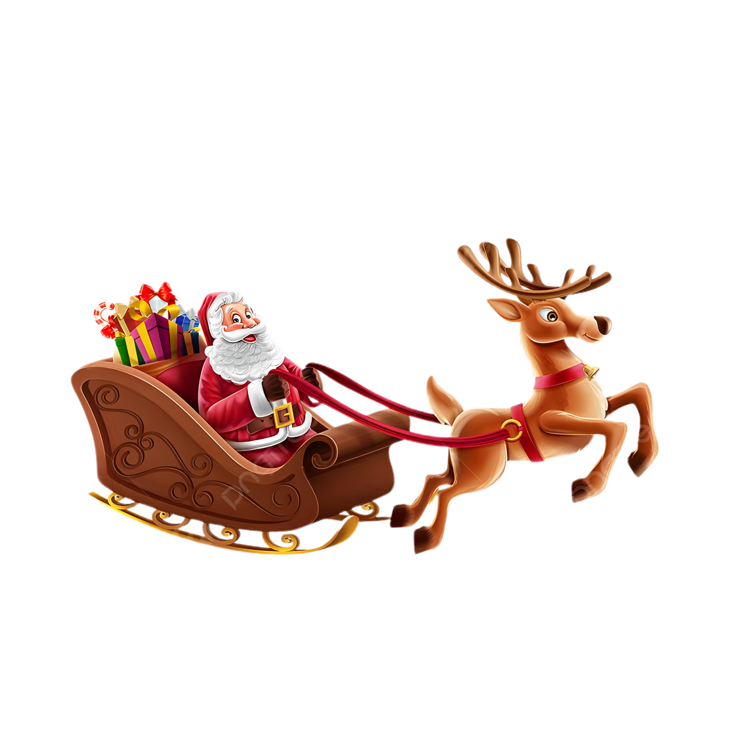 Kids - Christmas Santa & Reindeers - Images x27