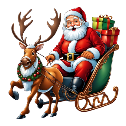 Kids - Christmas Santa & Reindeers - Images x27