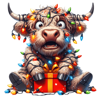 Kids - Christmas Highland Cows - Images x38