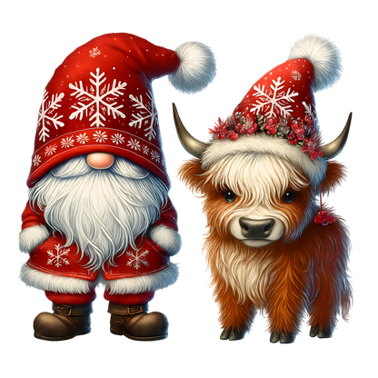 Kids - Christmas Highland Cows - Images x38