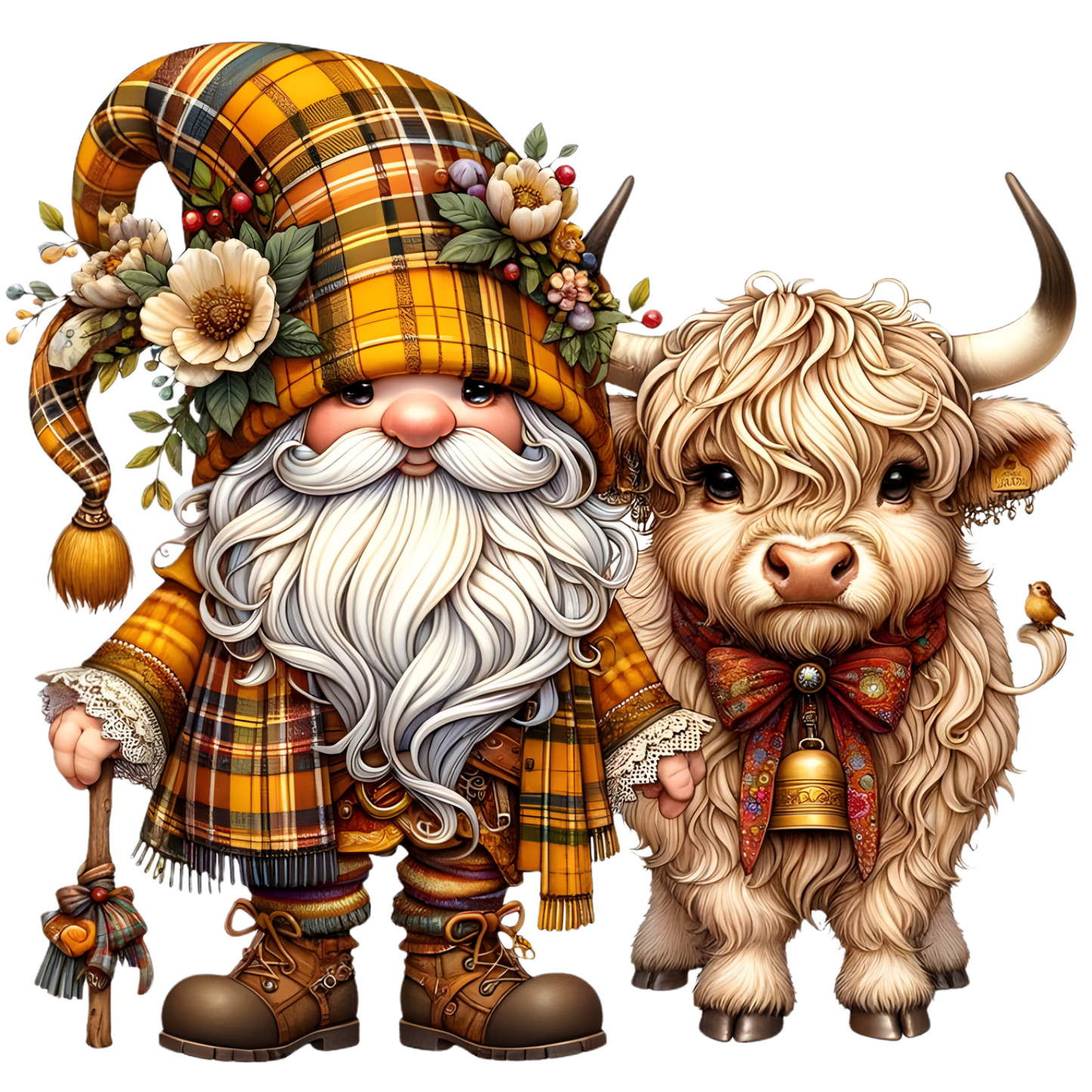 Kids - Christmas Highland Cows - Images x38