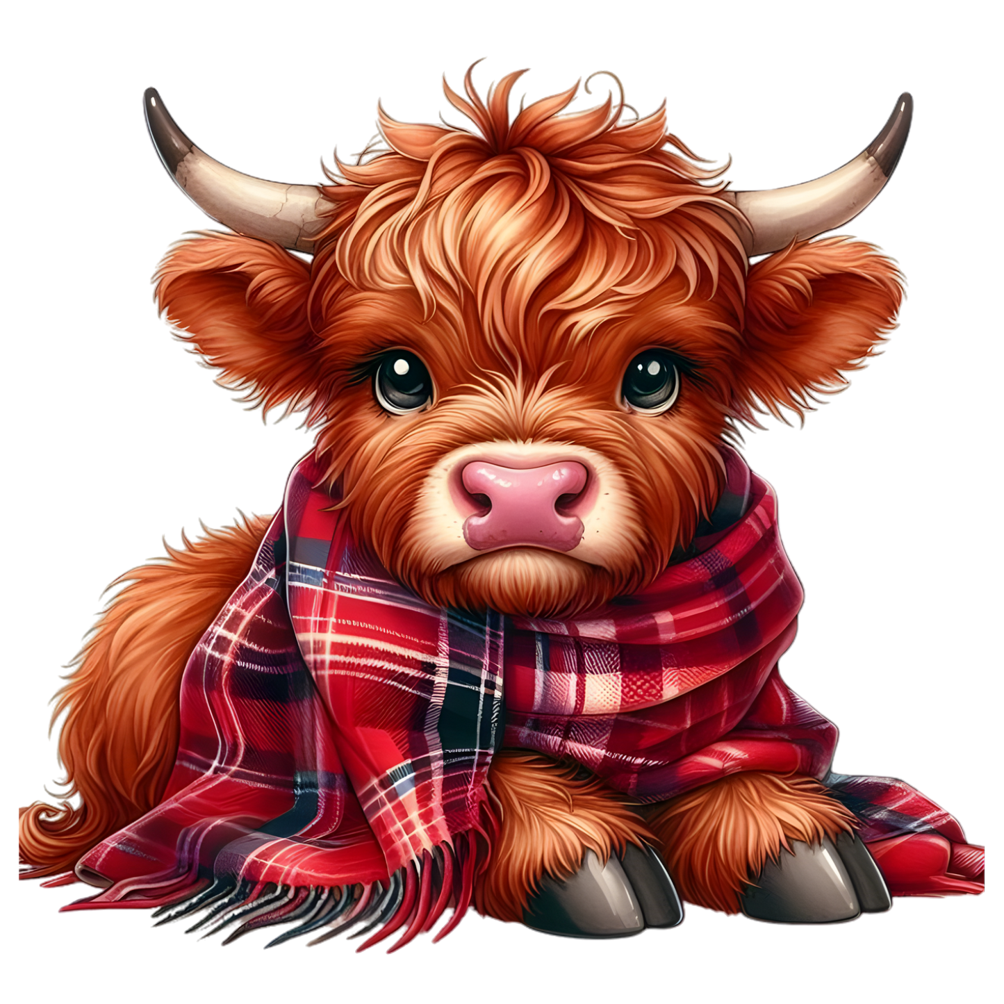 Kids - Christmas Highland Cows - Images x38