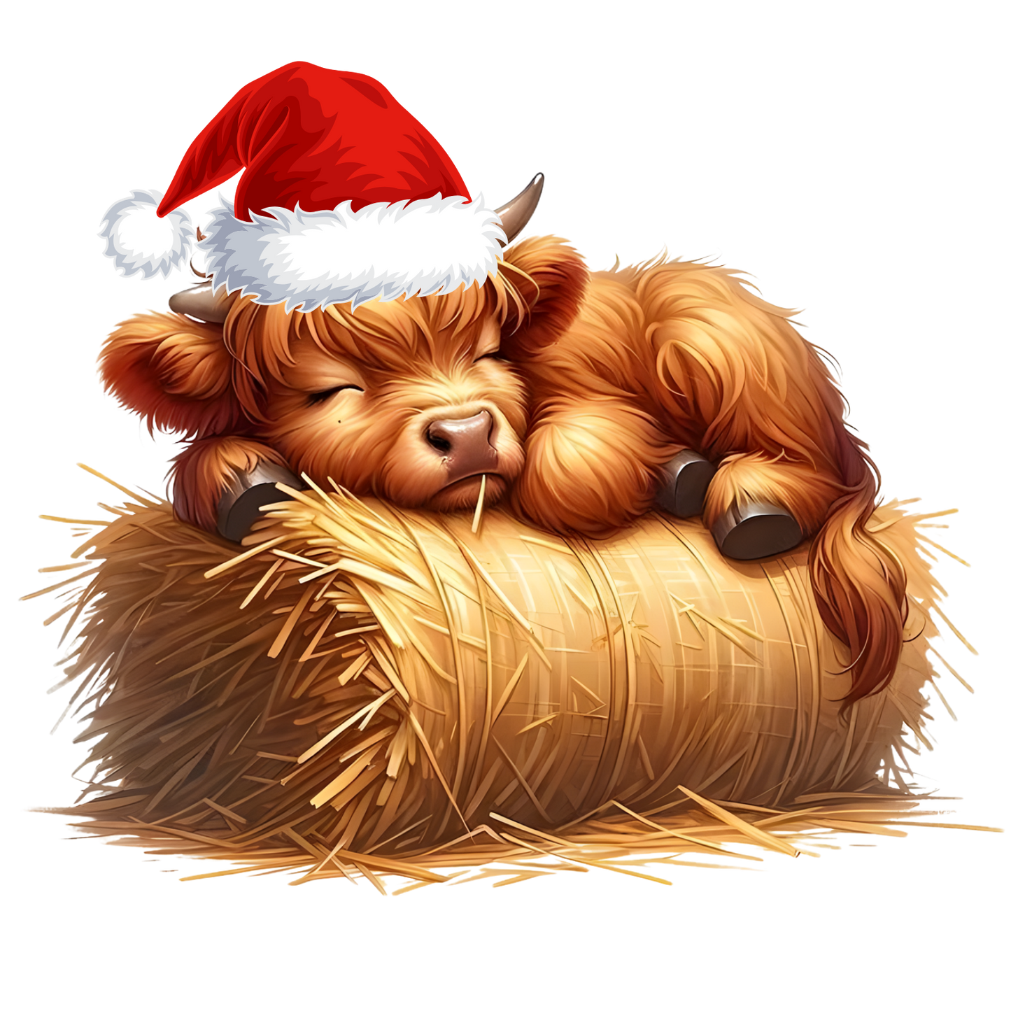 Kids - Christmas Highland Cows - Images x38