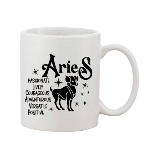 Mug - 11oz - Zodiac Sign - Aries 5