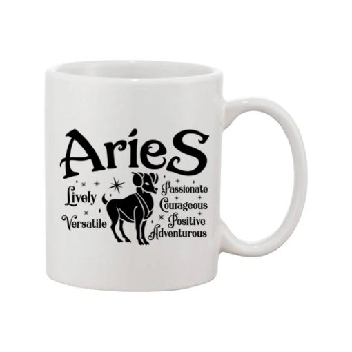 Mug - 11oz - Zodiac Sign - Aries 6
