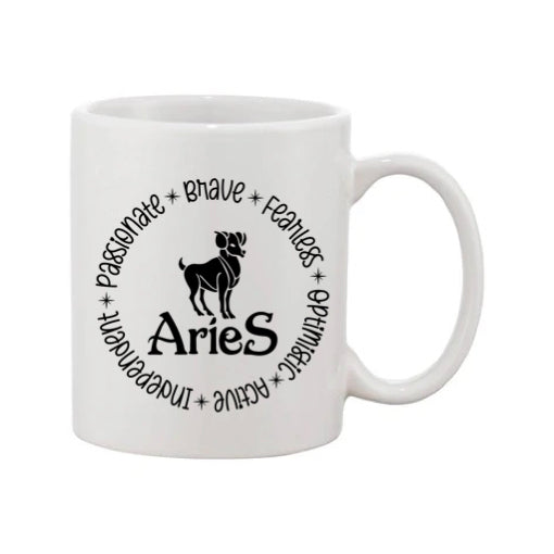 Mug - 11oz - Zodiac Sign - Aries 7
