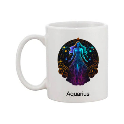 Mug - 11oz - Zodiac Sign - Aquarius 1
