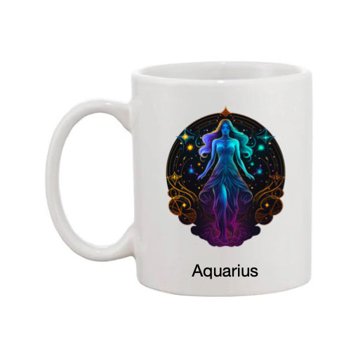Mug - 11oz - Zodiac Sign - Aquarius 1