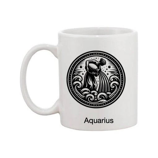 Mug - 11oz - Zodiac Sign - Aquarius 3