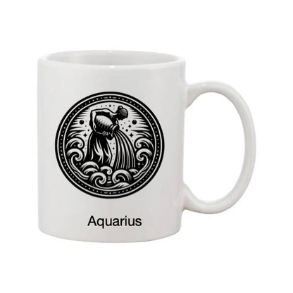 Mug - 11oz - Zodiac Sign - Aquarius 3