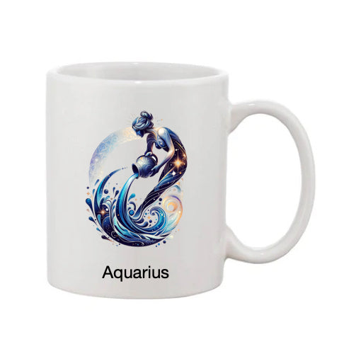 Mug - 11oz - Zodiac Sign - Aquarius 4