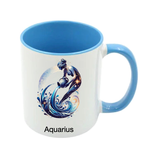 Mug - 11oz - Zodiac Sign - Aquarius 4