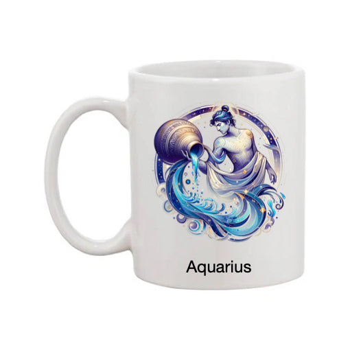 Mug - 11oz - Zodiac Sign - Aquarius 5