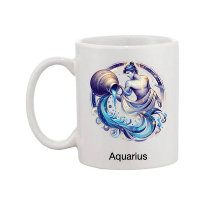Mug - 11oz - Zodiac Sign - Aquarius 5