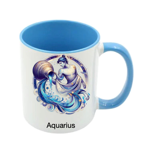 Mug - 11oz - Zodiac Sign - Aquarius 5