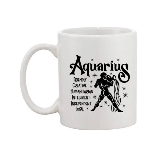 Mug - 11oz - Zodiac Sign - Aquarius 6