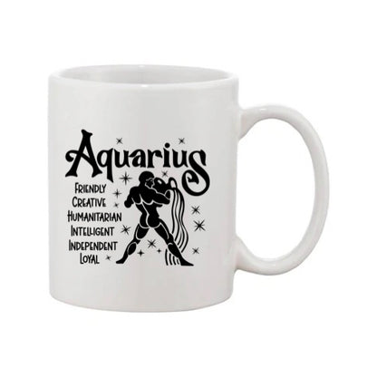 Mug - 11oz - Zodiac Sign - Aquarius 6
