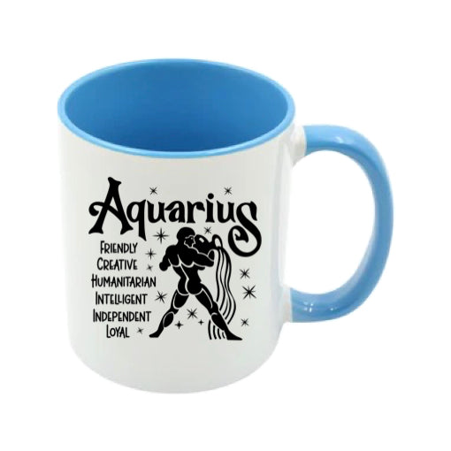 Mug - 11oz - Zodiac Sign - Aquarius 6