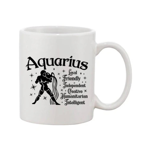 Mug - 11oz - Zodiac Sign - Aquarius 7