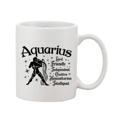Mug - 11oz - Zodiac Sign - Aquarius 7