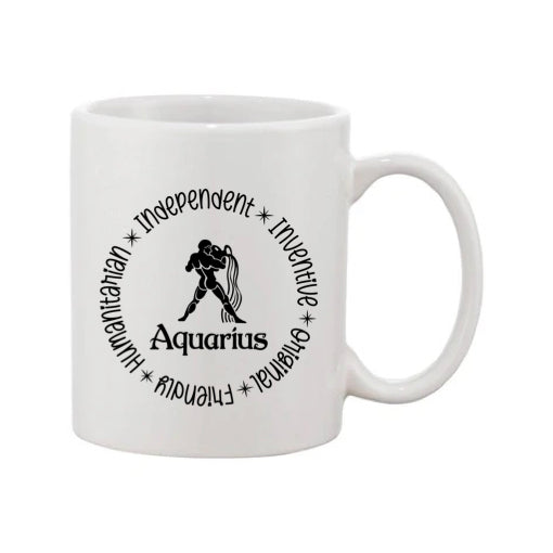 Mug - 11oz - Zodiac Sign - Aquarius 8