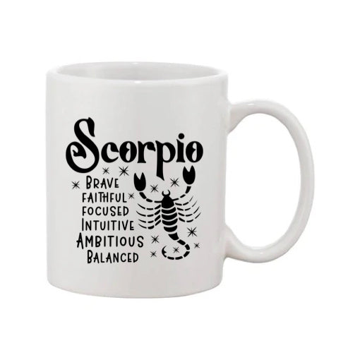 Mug - 11oz - Zodiac Sign - Scorpio 6