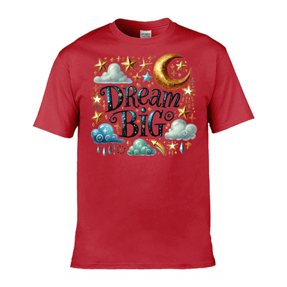 Mens T-Shirt (Gildan Softstyle 64000) - 9 Colours to choose from with 'Dream big' message